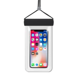 Waterproof case for phones up to 6.7" for the pool