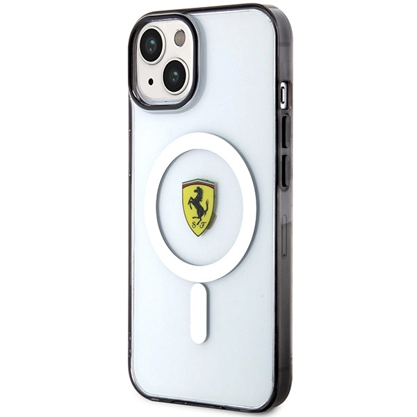 Ferrari FEHMP14SURKT iPhone 14 6,1" – skaidrus kietas dėklas, Outline MagSafe - Image 2