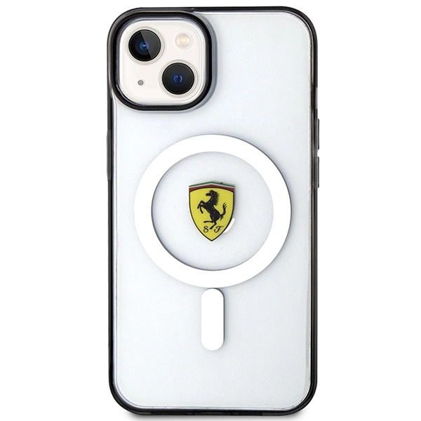 Ferrari FEHMP14SURKT iPhone 14 6,1" – skaidrus kietas dėklas, Outline MagSafe - Image 3
