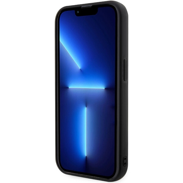 Karl Lagerfeld KLHCP14L3DRKHNK iPhone 14 Pro 6,1" – juodas/juodas kietas dėklas, Rubber Choupette 3D - Image 5
