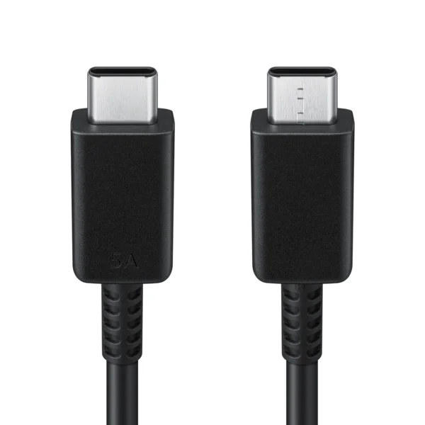Samsung USB C kabelis 480Mbps 5A 1 m (EP-DN975BBEGWW) – juodas - Image 2