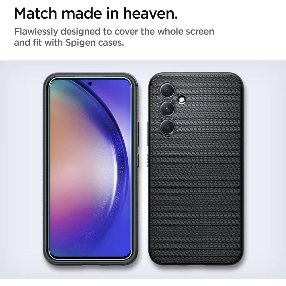 Spigen ALM Glas.tR grūdintas stiklas Samsung Galaxy A54 5G – 2 vnt. - Image 10