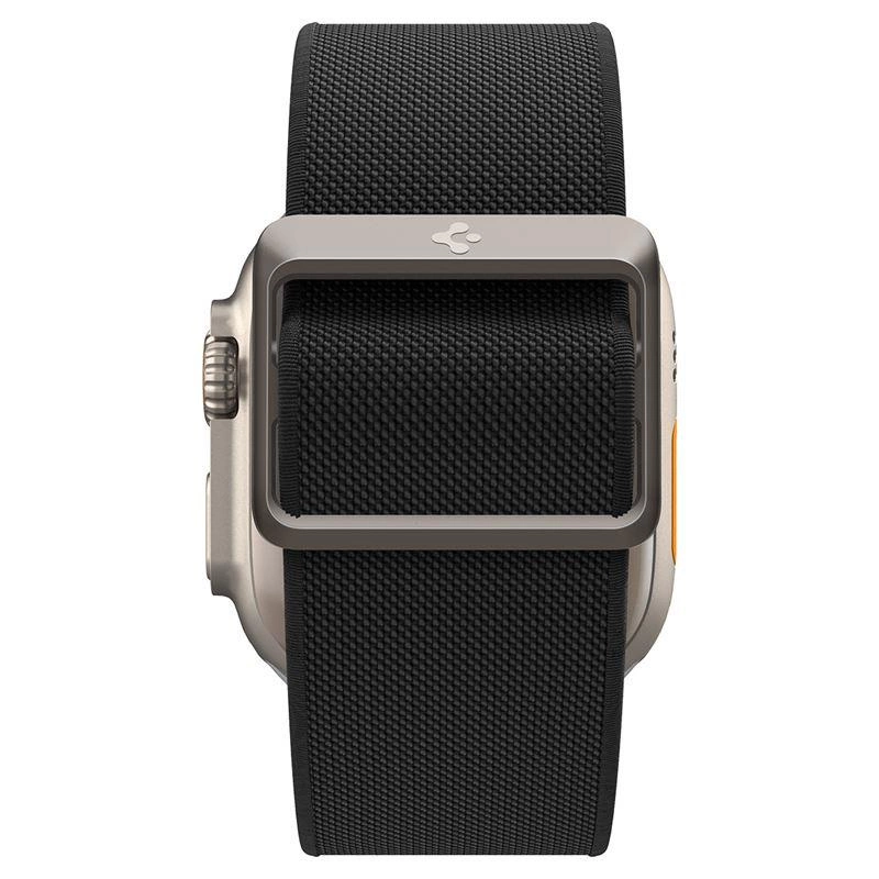 Spigen Fit Lite Ultra dirželis Apple Watch 4/5/6/7/8/9/SE/Ultra (42/44/45/49 mm) – juodas - Image 11