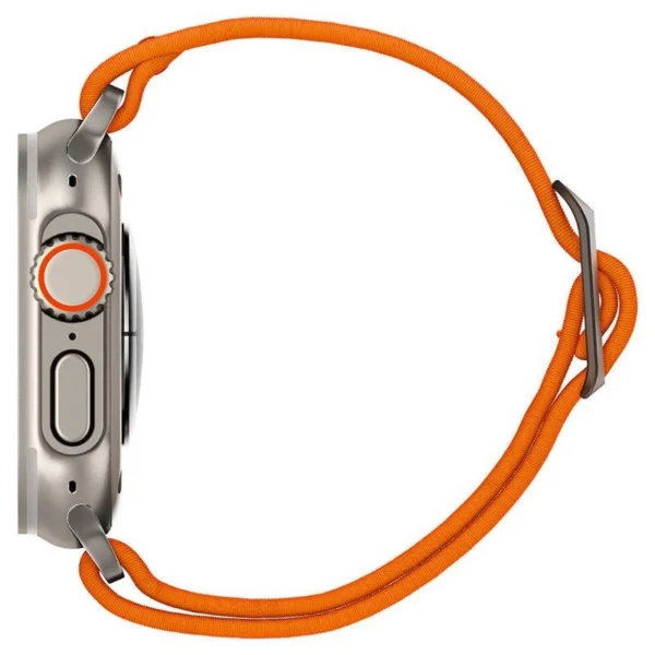 Spigen Fit Lite Ultra dirželis Apple Watch 4/5/6/7/8/SE/Ultra (42/44/45/49 mm) – oranžinis - Image 13