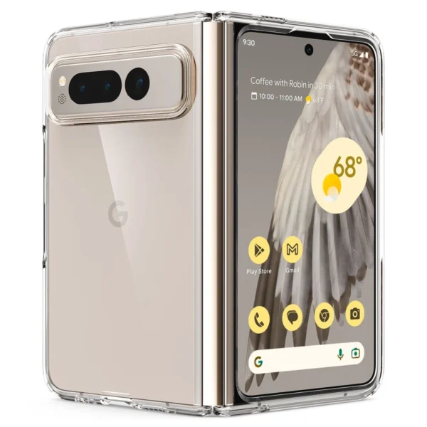Spigen Ultra Hybrid dėklas Google Pixel Fold – skaidrus - Image 10