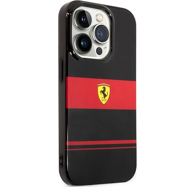 Ferrari FEHMP14LUCOK iPhone 14 Pro 6,1" – juodas/juodas kietas dėklas IMD Combi MagSafe - Image 4