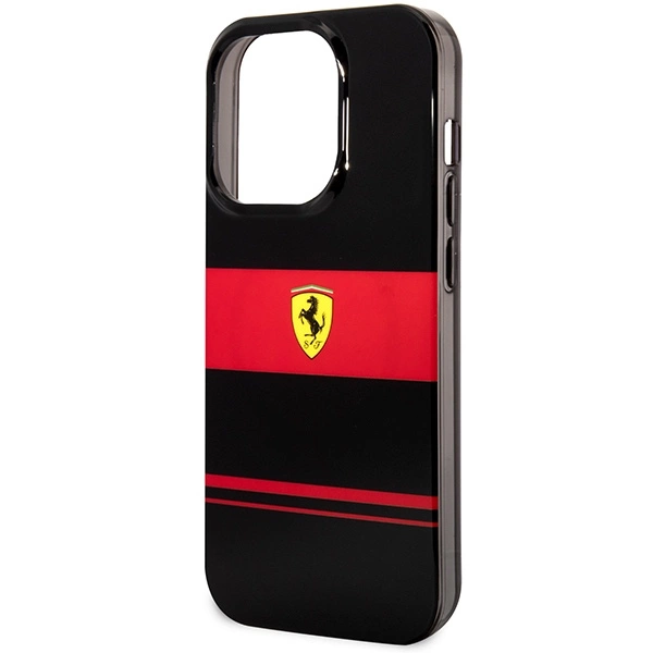 Ferrari FEHMP14LUCOK iPhone 14 Pro 6,1" – juodas/juodas kietas dėklas IMD Combi MagSafe - Image 6