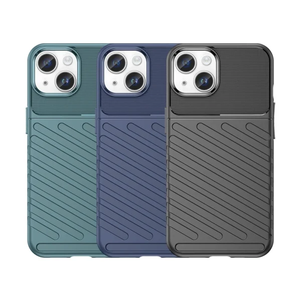 Armuotas iPhone 15 Plus Thunder dėklas – mėlynas - Image 8