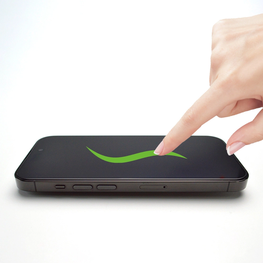 9H grūdintas stiklas su montavimo rėmeliu iPhone 14 Pro Max Wozinsky Premium Glass – juodas - Image 12