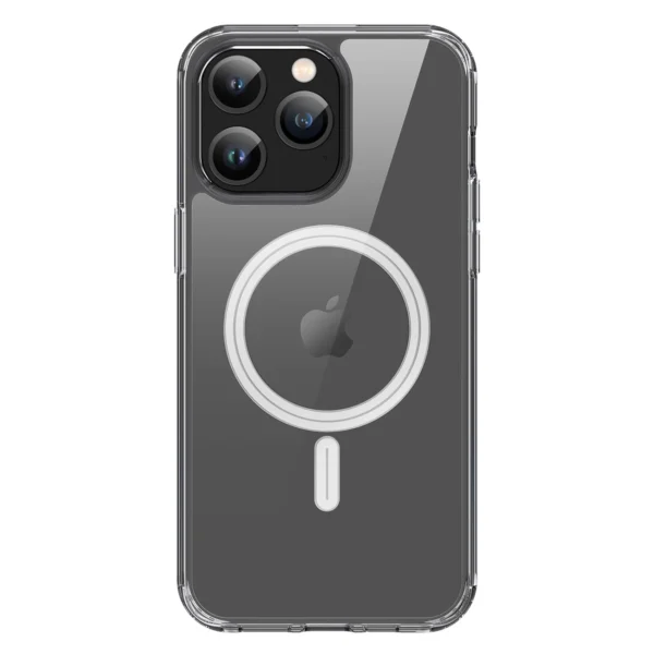 Dėklas iPhone 15 Pro Max su MagSafe Dux Ducis Clin – permatomas - Image 2