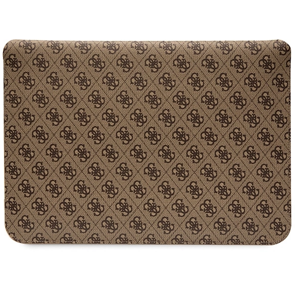 Guess 4G Stripe Metal Logo dėklas 14" nešiojamam kompiuteriui – rudas - Image 3