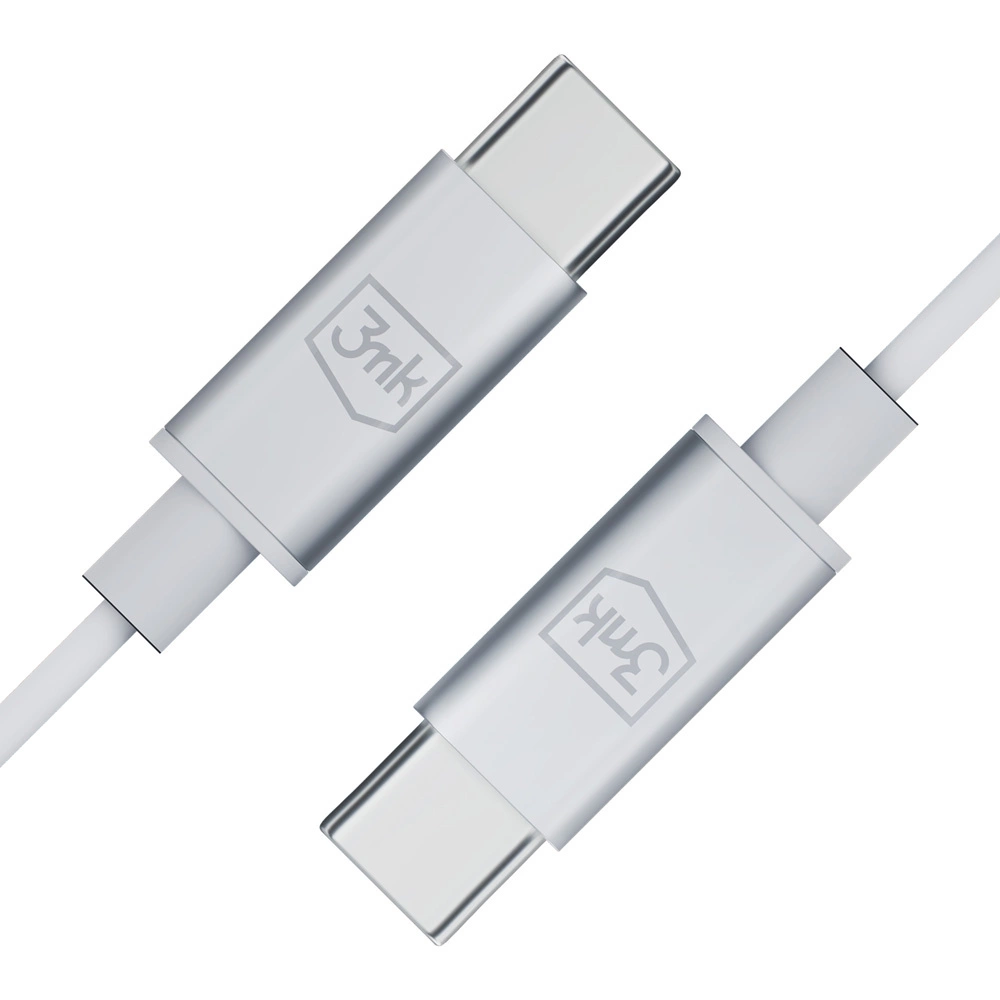 USB-C 3mk laidinės ausinės – baltos - Image 12