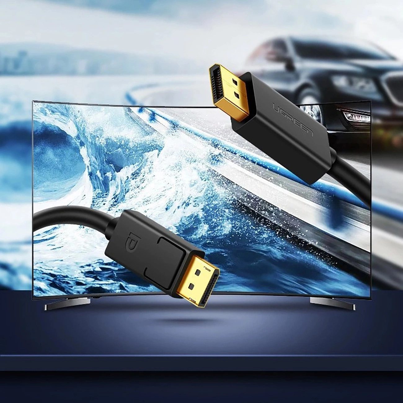 Ugreen DP102 10244 DisplayPort 1.2 4K / DisplayPort 1.2 4K kabelis 1 m – juodas - Image 14