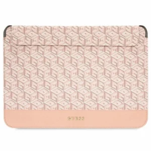 Guess GCube Stripes case for a 14" laptop - pink