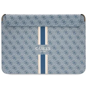 Guess 4G Printed Stripes cover for a 14" laptop - blue