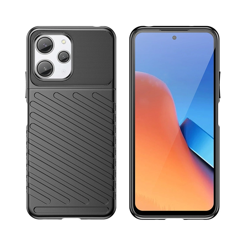 Xiaomi Redmi 12 Thunder dėklas – juodas - Image 4