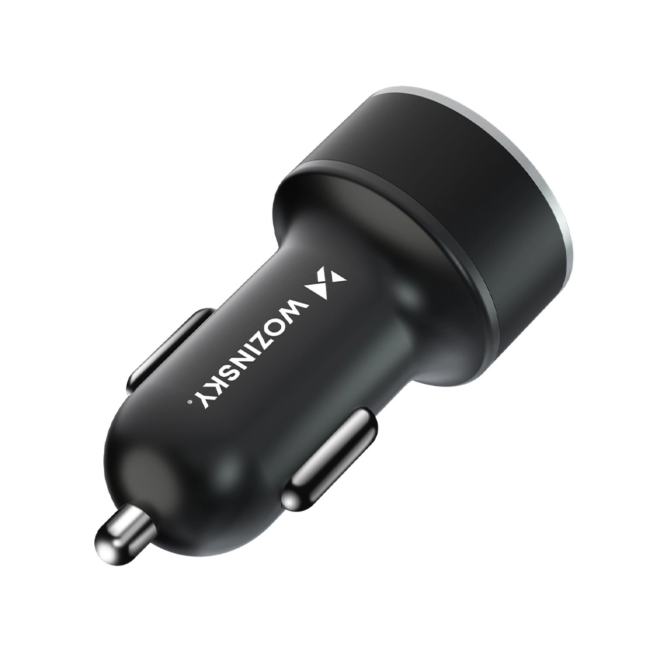 Wozinsky WDCCAC USB-C USB-A 36W automobilinis įkroviklis – juodas - Image 2