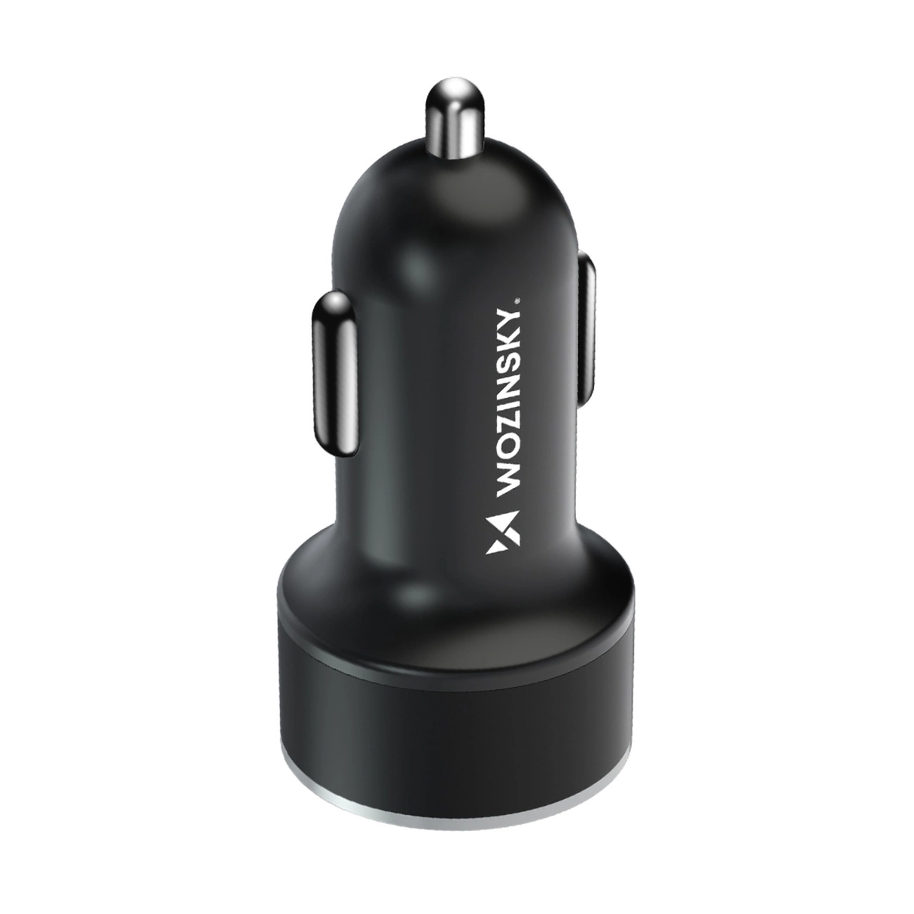Wozinsky WDCCAC USB-C USB-A 36W automobilinis įkroviklis – juodas - Image 4
