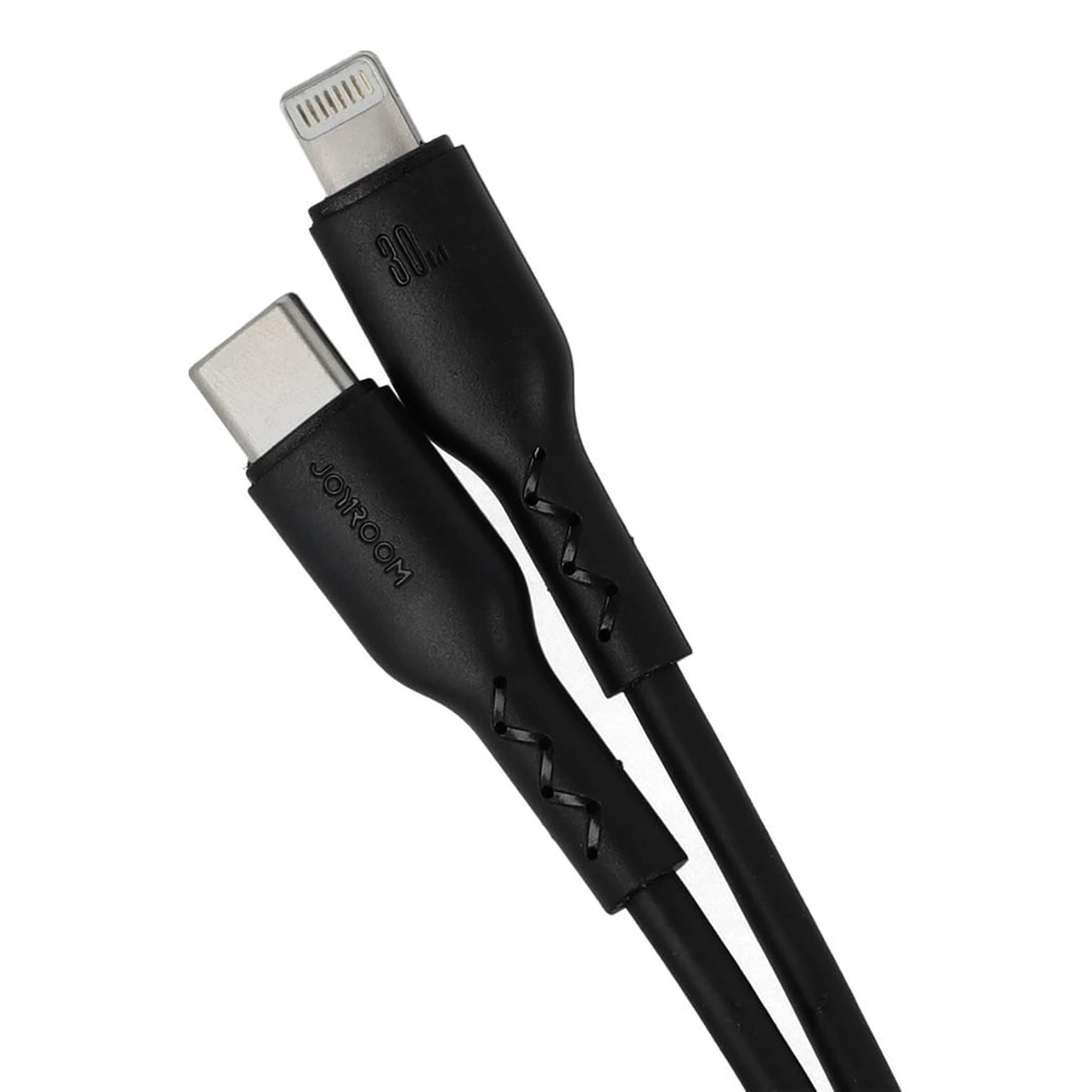 Joyroom Flash-Charge Series SA26-CL3 USB-C / Lightning kabelis 30W 1 m – juodas - Image 3