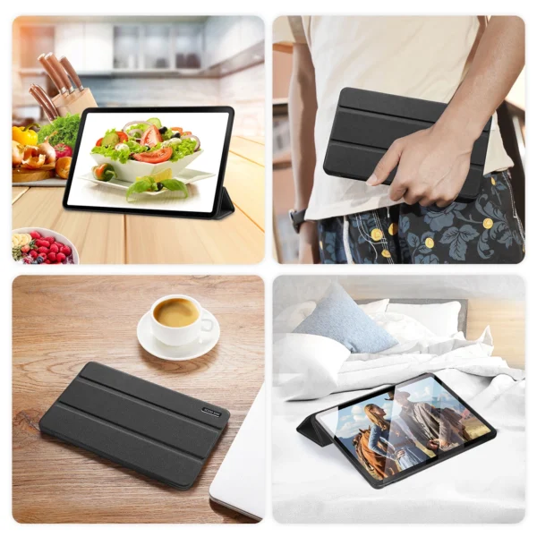 Išmanus dėklas Google Pixel Tablet Dux Ducis Domo – juodas - Image 8