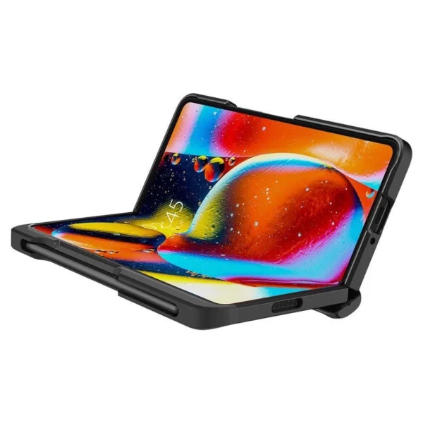 Spigen Slim Armor Pro Pen dėklas Samsung Galaxy Z Fold 5 – juodas - Image 17
