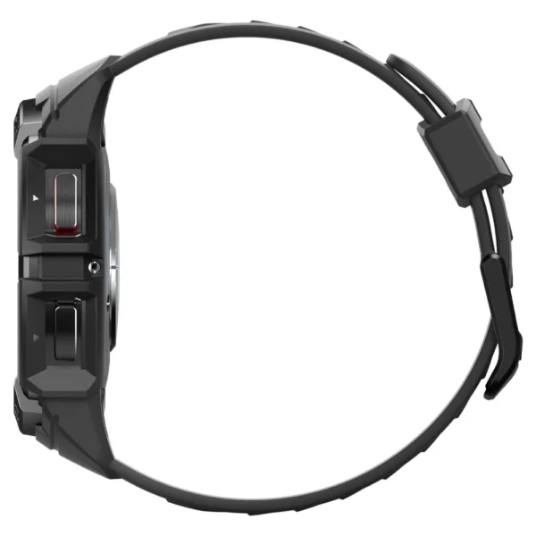 Spigen Rugged Armor Pro dėklas su dirželiu Samsung Galaxy Watch 6 Classic (47 mm) – juodas - Image 3