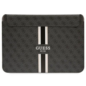 Guess 4G Printed Stripes cover for a 16" laptop - black