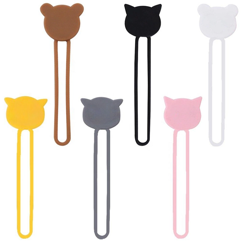 Silikoninis kabelių ritinėlis – rudas - Image 12