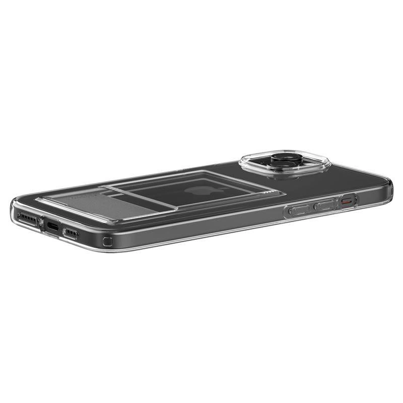 Spigen Crystal Slot dėklas iPhone 15 Plus – skaidrus - Image 6