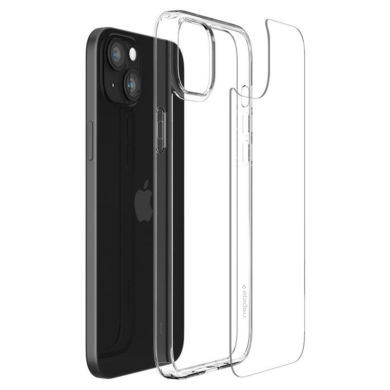Spigen Airskin Hybrid dėklas iPhone 15 Plus – skaidrus - Image 4
