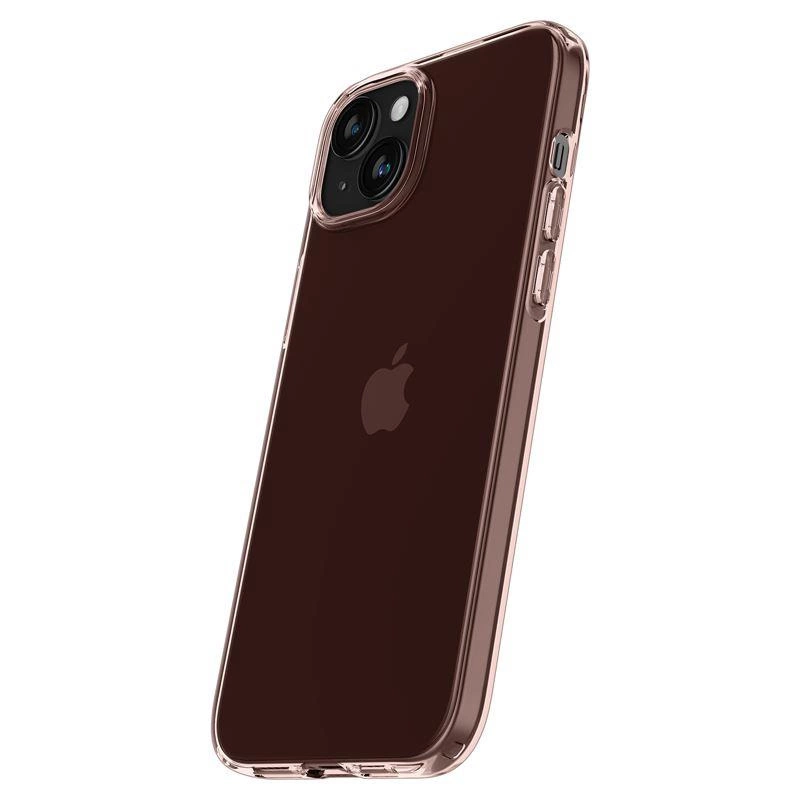 Spigen Crystal Flex iPhone 15 Plus dėklas – rožinis / skaidrus - Image 12