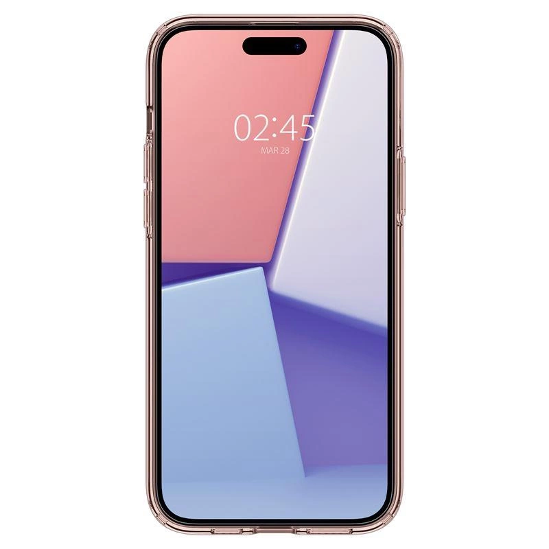 Spigen Crystal Flex iPhone 15 Plus dėklas – rožinis / skaidrus - Image 6