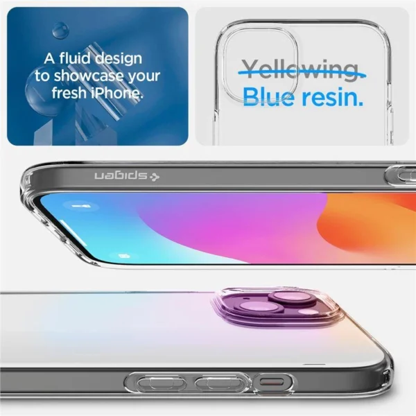 Spigen Crystal Flex dėklas iPhone 15 Plus – skaidrus - Image 3