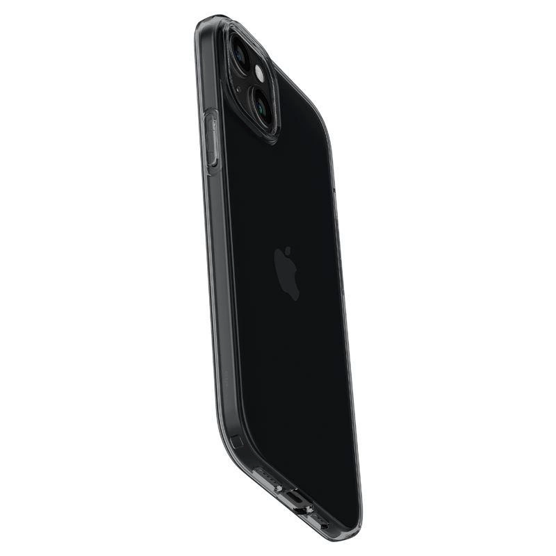 Spigen Crystal Flex iPhone 15 Plus dėklas – pilkas / skaidrus - Image 4