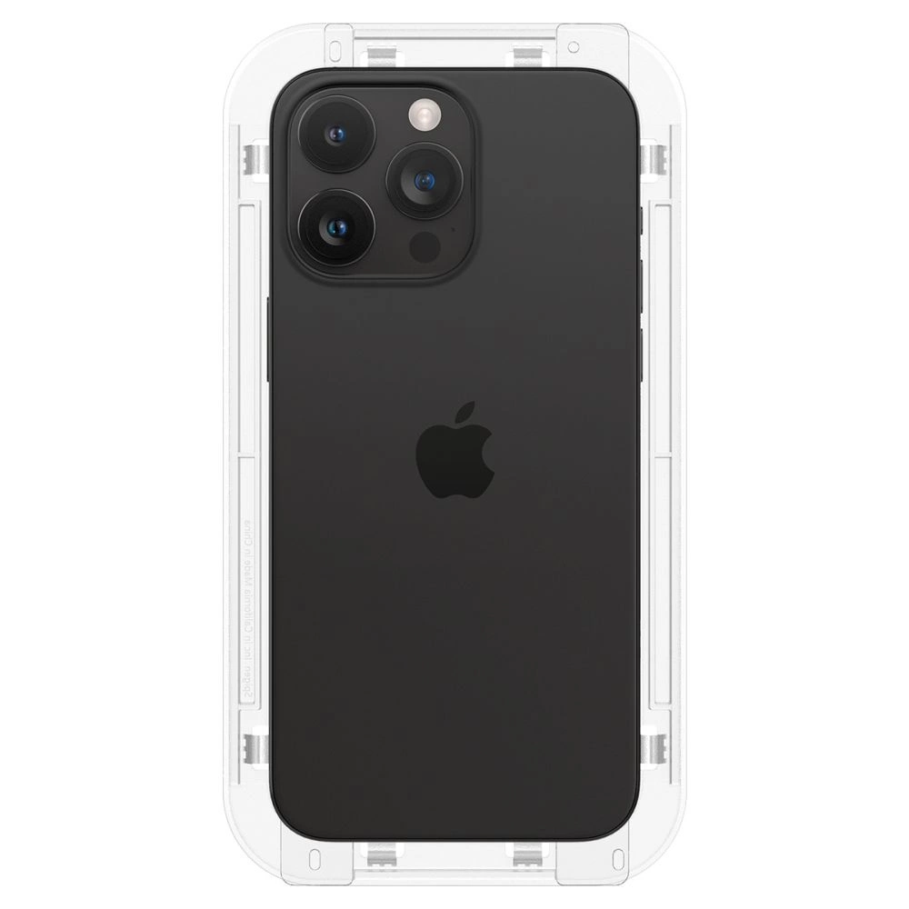 Spigen Glas.tR EZ Fit grūdintas stiklas iPhone 15 Pro – 2 vnt. - Image 7