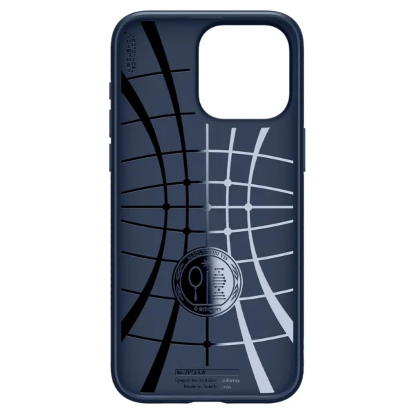 Spigen Liquid Air dėklas iPhone 15 Pro – mėlynas - Image 4