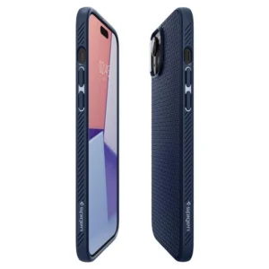 Spigen Liquid Air Case for iPhone 15 Plus - Blue