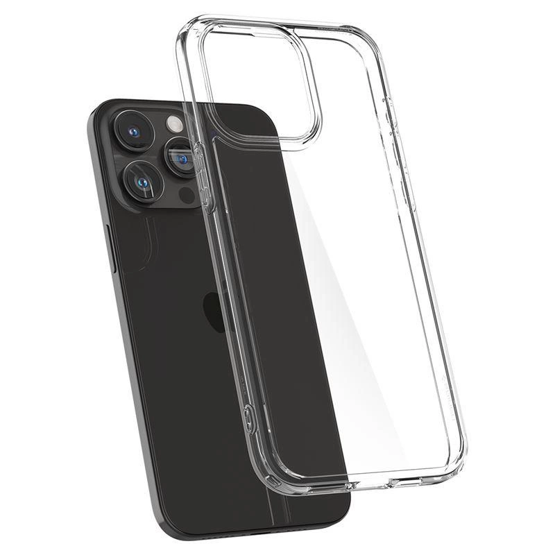 Spigen Crystal Hybrid iPhone 15 Pro dėklas – skaidrus - Image 11