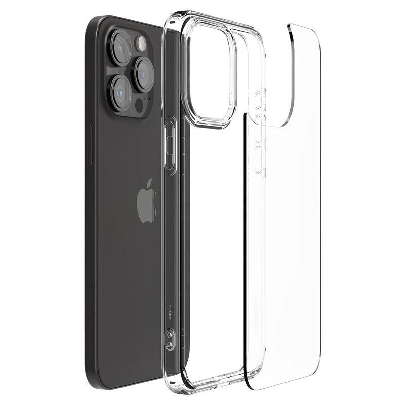 Spigen Crystal Hybrid iPhone 15 Pro dėklas – skaidrus - Image 13