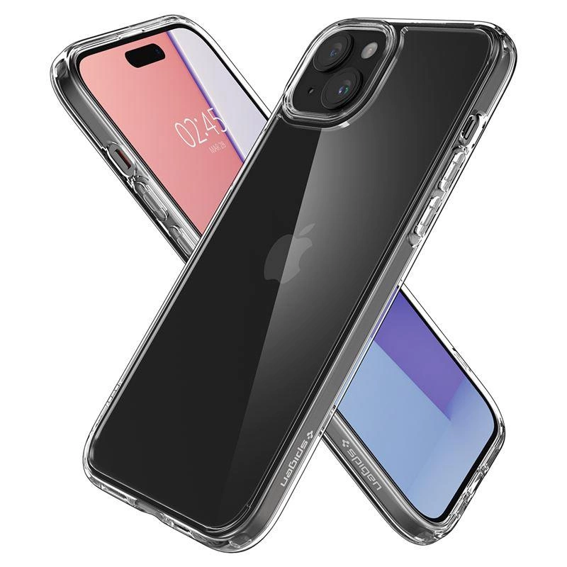 Spigen Crystal Hybrid iPhone 15 Plus dėklas – skaidrus - Image 11