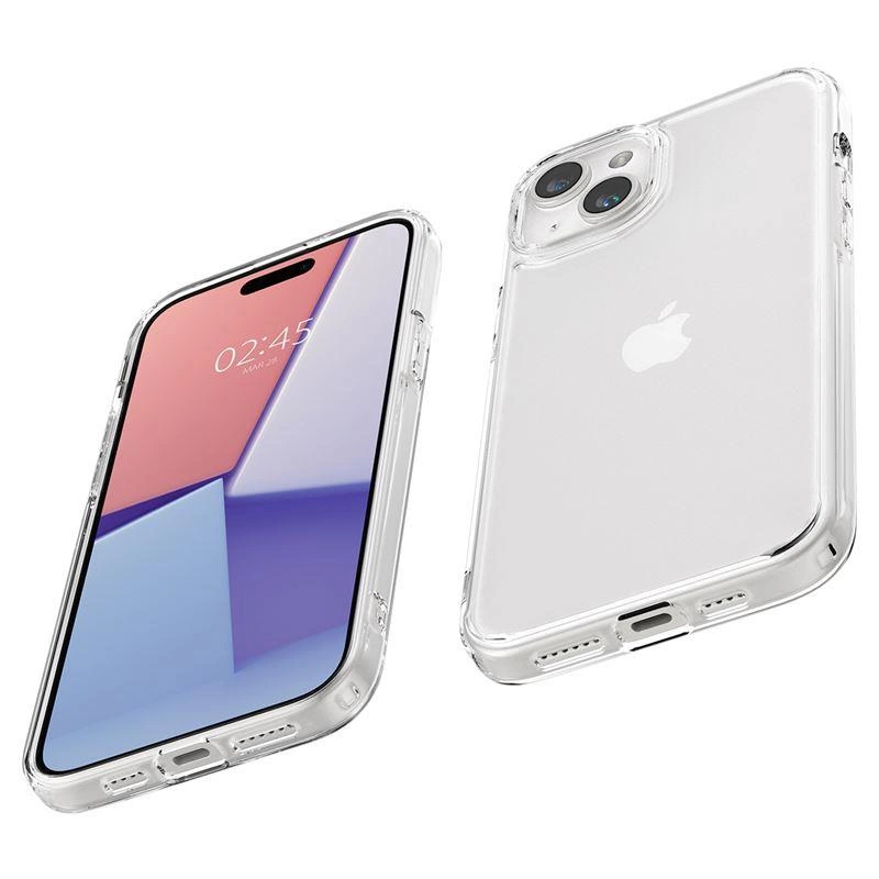 Spigen Crystal Hybrid iPhone 15 Plus dėklas – skaidrus - Image 2