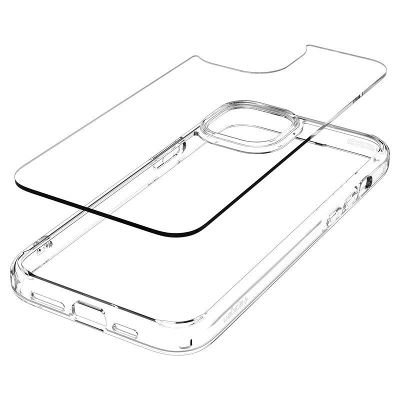 Spigen Crystal Hybrid iPhone 15 Plus dėklas – skaidrus - Image 4