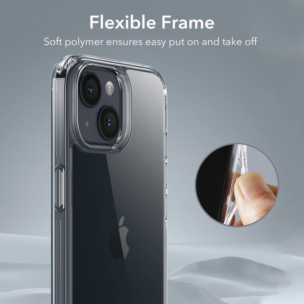 ESR Ice Shield iPhone 15 Plus dėklas – skaidrus - Image 5