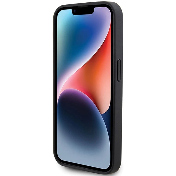 Ferrari Twist Metal Logo dėklas iPhone 15 Pro – raudonas - Image 5