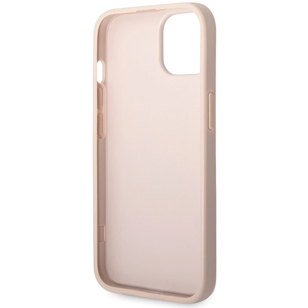 Guess 4G Big Metal Logo iPhone 15 dėklas – rožinis - Image 7