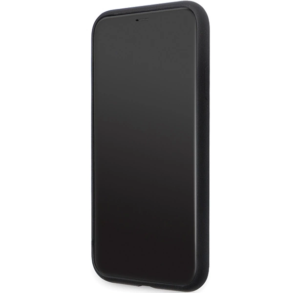 Karl Lagerfeld KLHCN61SMHCNPK dėklas iPhone 11 / Xr – juodas silikono C Metal Pin - Image 5