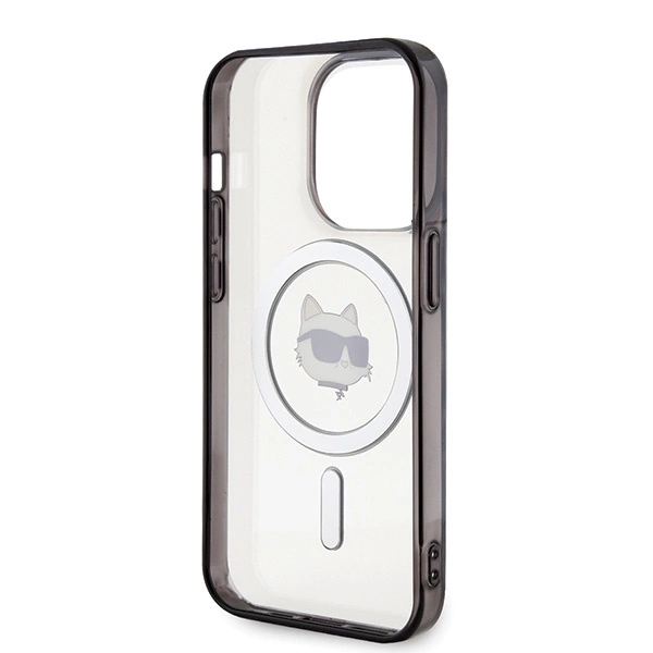 Karl Lagerfeld IML Choupette's Head MagSafe dėklas iPhone 15 Pro – permatomas - Image 13