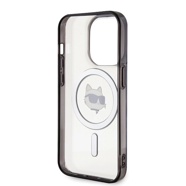 Karl Lagerfeld IML Choupette's Head MagSafe dėklas iPhone 15 Pro – permatomas - Image 7