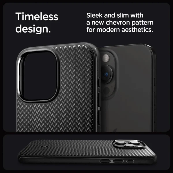 Spigen Mag Armor dėklas su MagSafe iPhone 15 Pro Max – matinės juodos - Image 10