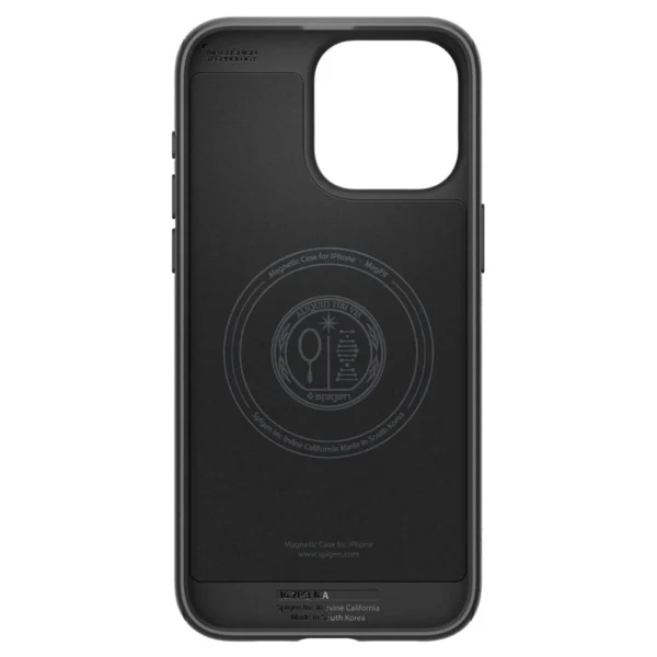 Spigen Mag Armor dėklas su MagSafe iPhone 15 Pro Max – matinės juodos - Image 4